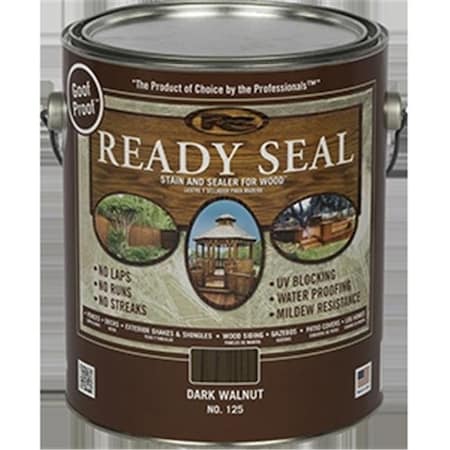 Ready Seal Ready Seal 816078001258 125 1g Stain & Sealer for Wood - Dark Walnut 816078001258